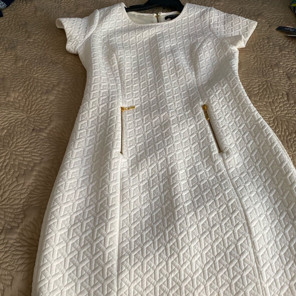 Sharagano Light Spring Cap Sleeve Dress